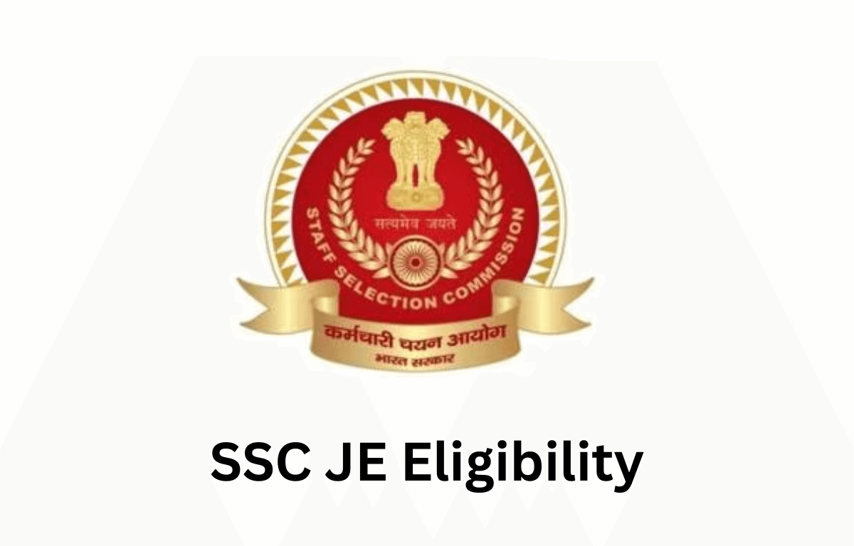SSC JE Eligibility Criteria