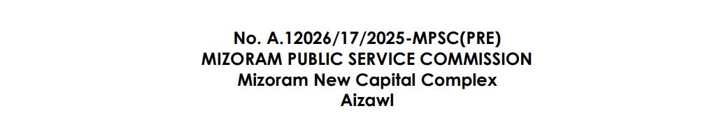Mizoram PSC Recruitment 2025: Apply for 31 Assistant Professor Posts